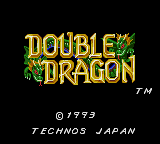 Заставка игры Double Dragon